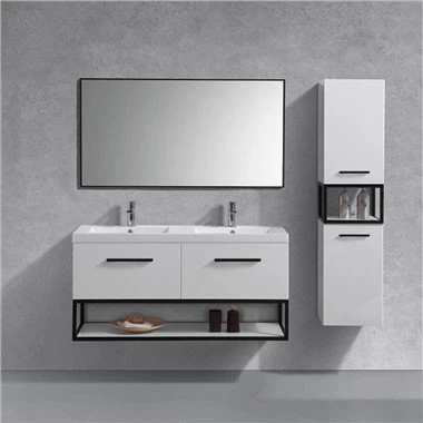 Próżność w łazience w stylu hotelowym