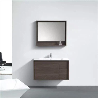 Duża toaletka łazienkowa z pojedynczą umywalką